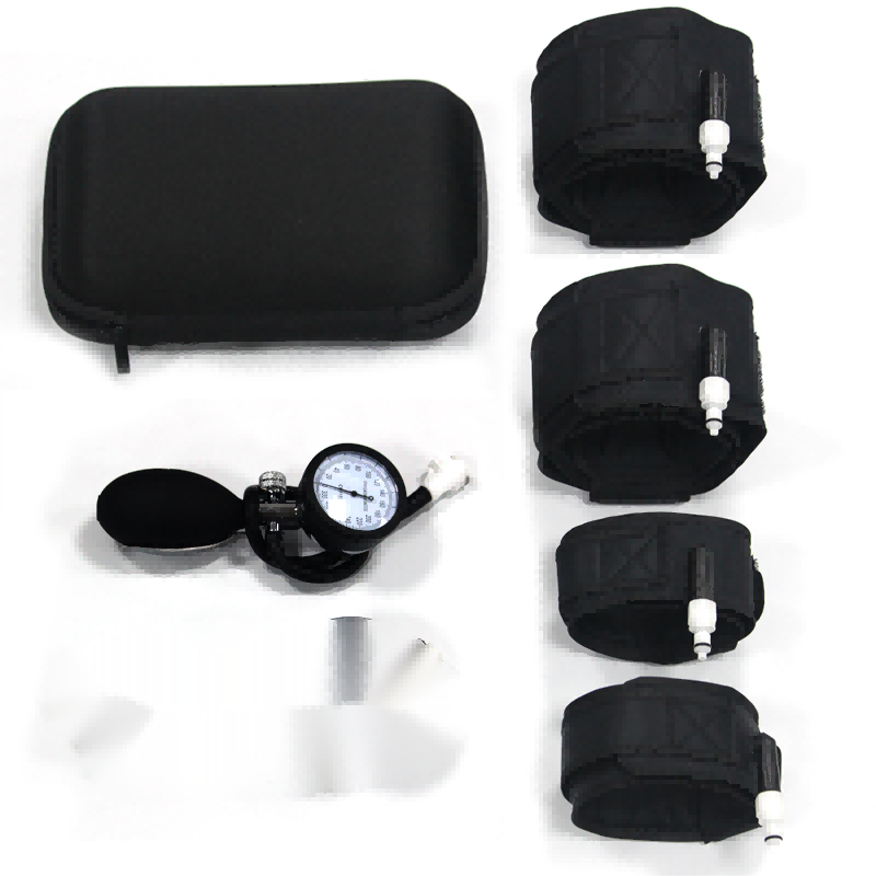 High Quality Blood Flow Restriction Cuffs 300mmhg Pump Rehabilitation BFR Therapy Bands for Workouts Weight Training Exerciser