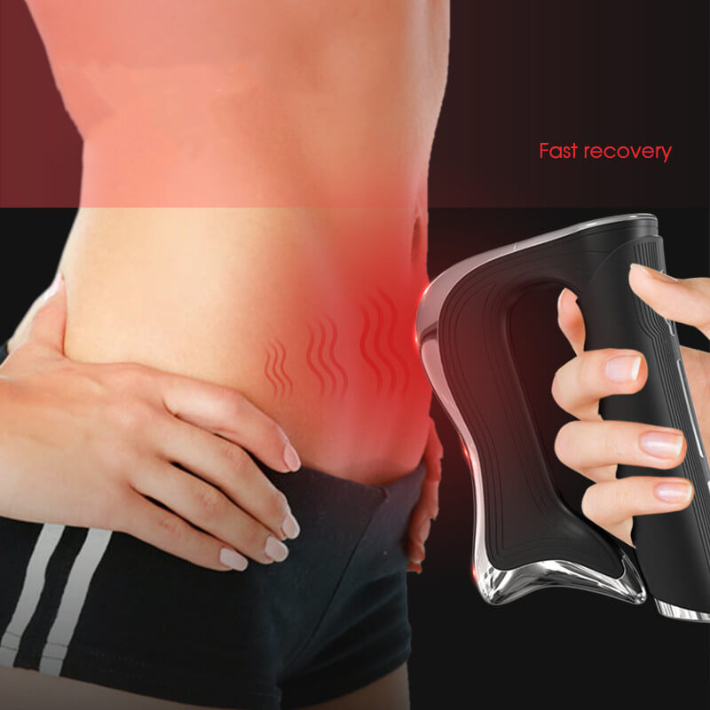 1100Mah Handheld Deep Tissue Fascia Release Massage GuaSha Scraping Board For Fast Therapy and After exercise Recovery