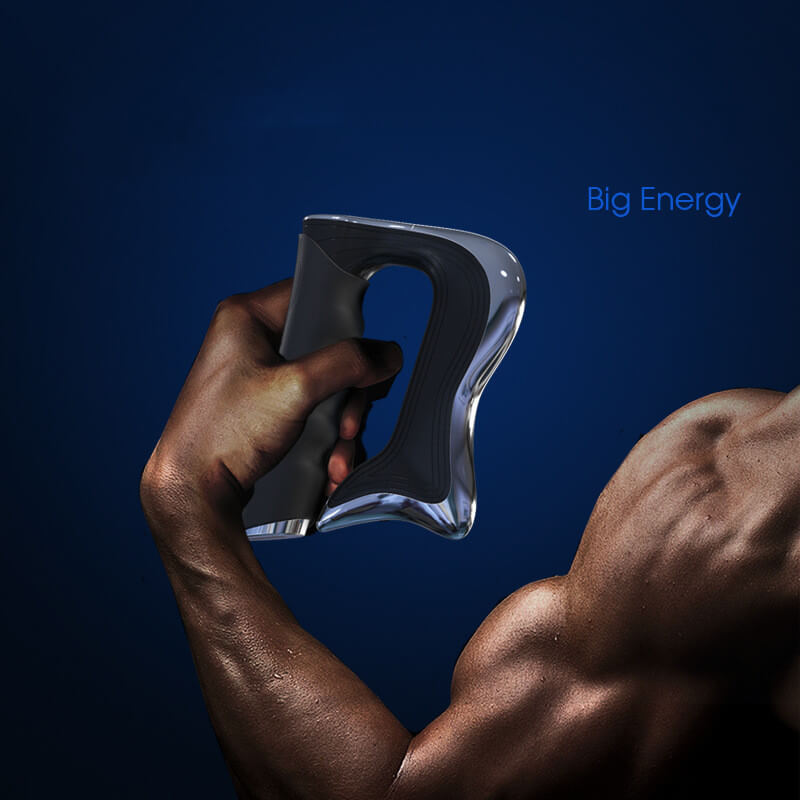 1100Mah Handheld Deep Tissue Fascia Release Massage GuaSha Scraping Board For Fast Therapy and After exercise Recovery