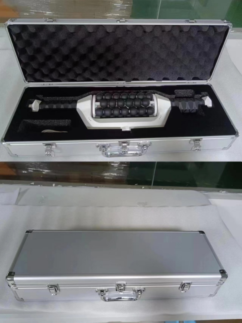 Rechargeable Silicone Fascia Rolling Pieces Electric Cellulite Remove Roller Massage Stick Daily Self Massager