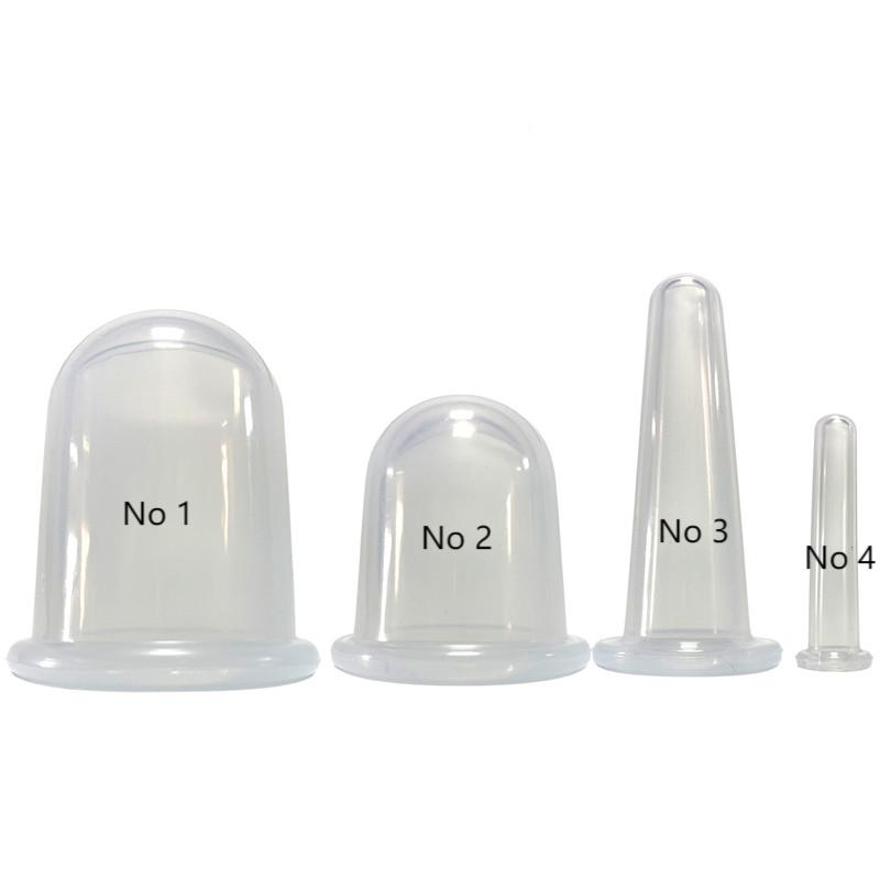 Colorful 80mm Large Size Silicone Cupping Cups for Whole Body Cellulite Remove Deep Muscle Fascia Vacuum Therapy Massage