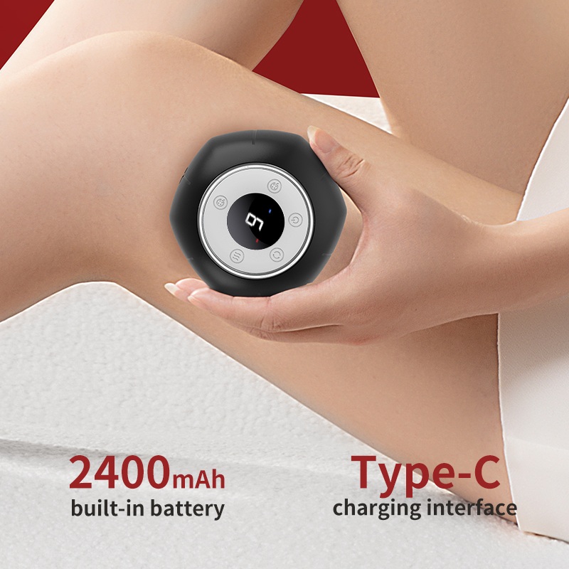 10 Strength Cupping 4 Heating and EMS Stimulate Scraping Cupping Device for Daily Relax Energy Recovery 