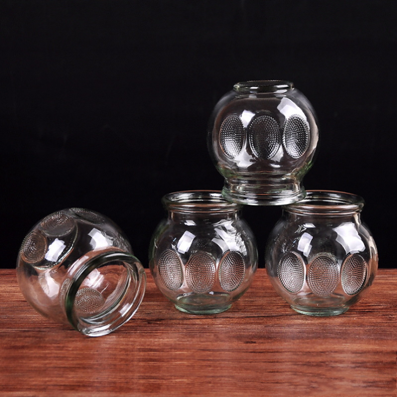 Sub-Health Problem Solve Real Fire Cupping Therapy Massage Set  Most Selling12Pcs Recovery Cups Kit 