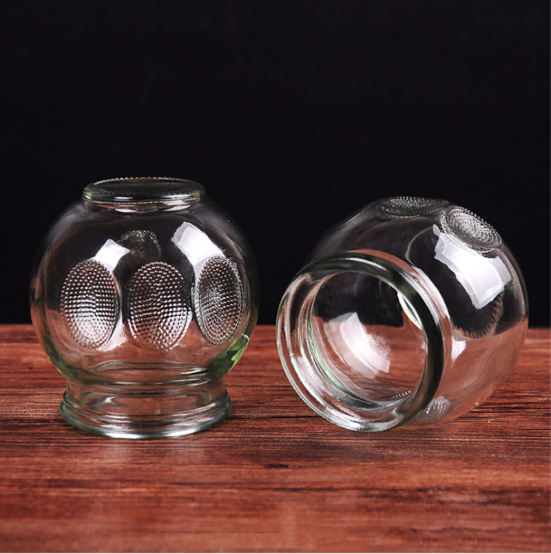 Sub-Health Problem Solve Real Fire Cupping Therapy Massage Set  Most Selling12Pcs Recovery Cups Kit 