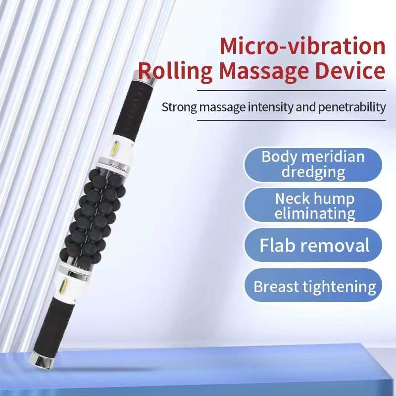 Self Massager Factory AC Plug Fascia Rolling Massager Limitless Speed 2 Direction Roller Massage Stick For Lymphatic Drainage and Fat Remove