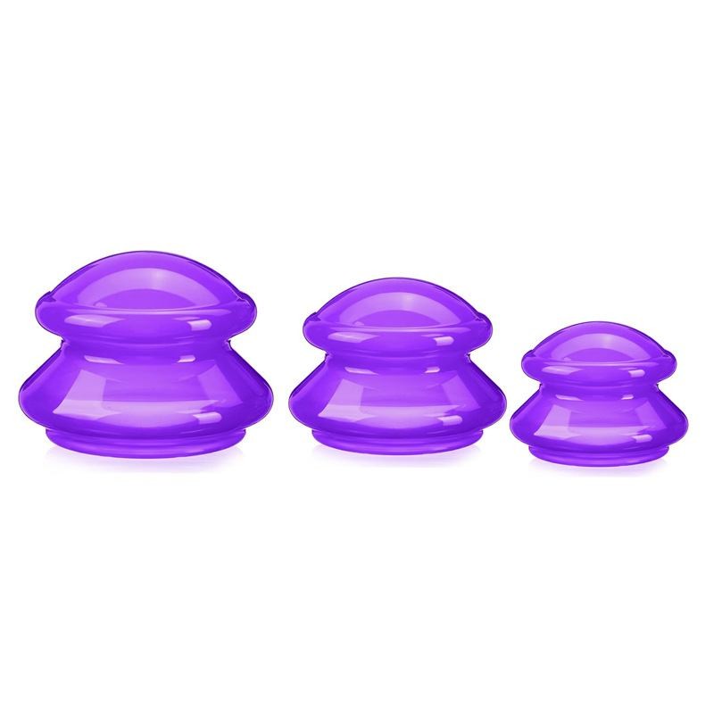 Premium Silicone Vacuum Cupping Therapy Handheld Set Ventouse Terapia Body Suction Cupping Massage Cups Factory