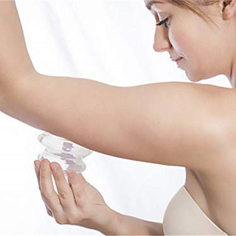 Cheap Solid Color Silicone Cupping Cups Anti Cellulite Vacuum Suction Massage Meridian Drainage Ventosa Tools