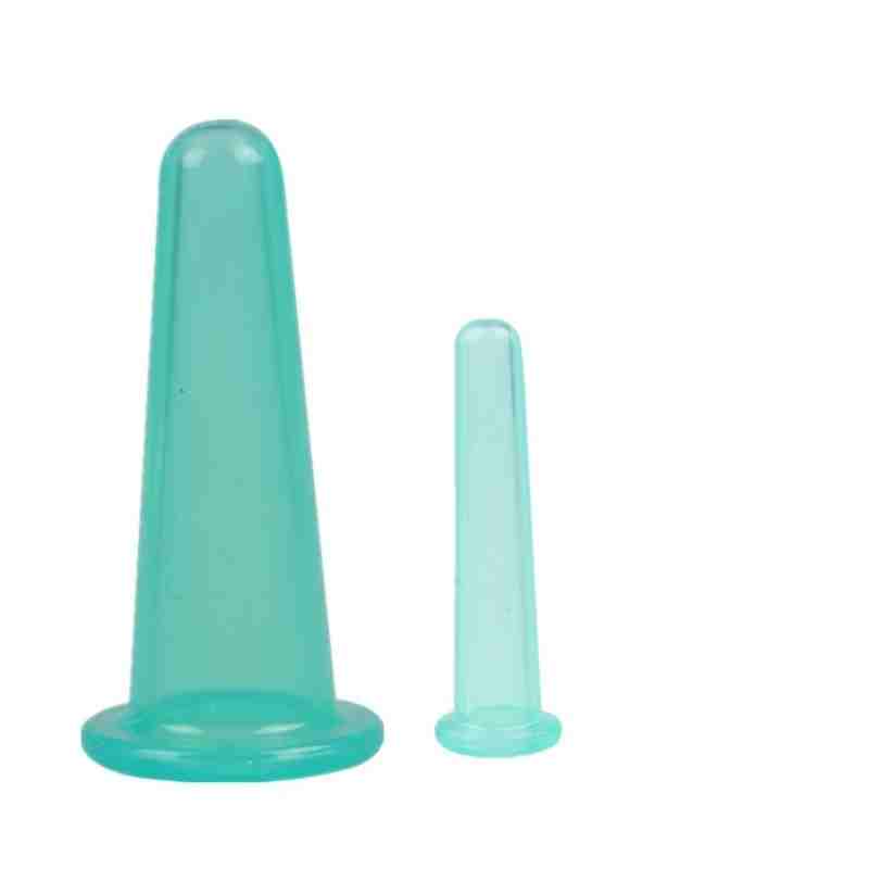 2 Mini Size Silicone Cupping Cone for Face and Eye Lip Lifting Massage 