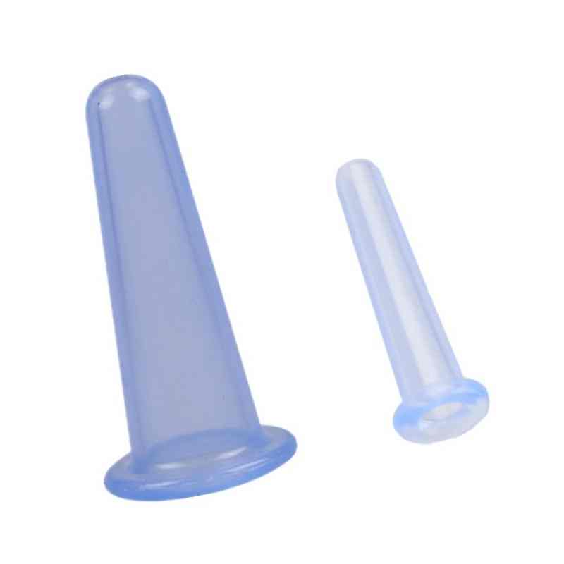 2 Mini Size Silicone Cupping Cone for Face and Eye Lip Lifting Massage 