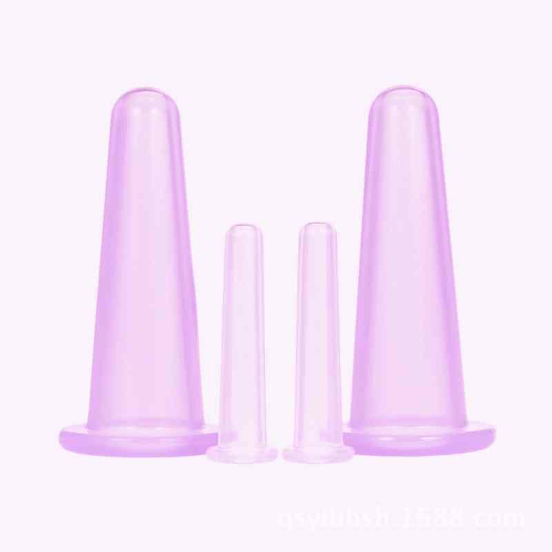 2 Mini Size Silicone Cupping Cone for Face and Eye Lip Lifting Massage 