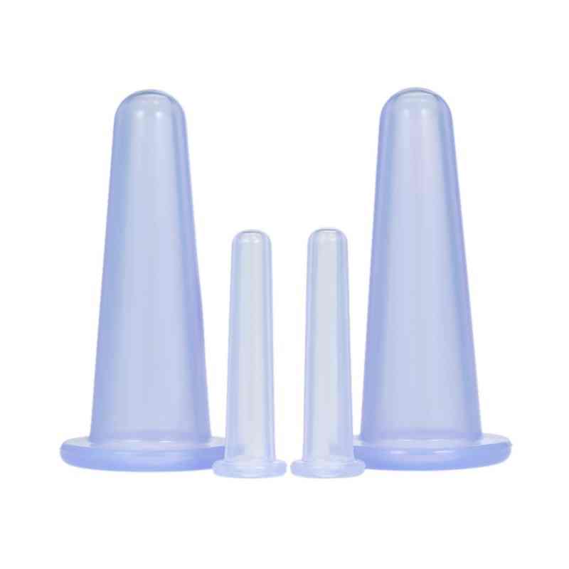 2 Mini Size Silicone Cupping Cone for Face and Eye Lip Lifting Massage 