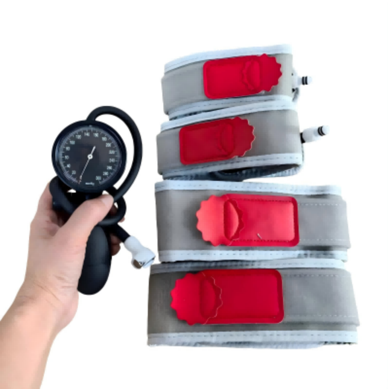 Upgrade Pump and  Occlusion Training Cuffs BFR Exercise Band for Leg and Arm Workouts Rehabilitation Blood Flow Restriction