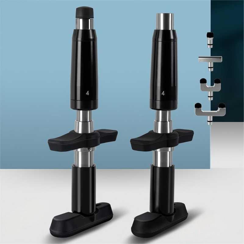 4 Level 400N 4 Aluminum Heads Black Chiropractic Activator Massager Spine Adjusting Manual Chiropractor Equipment