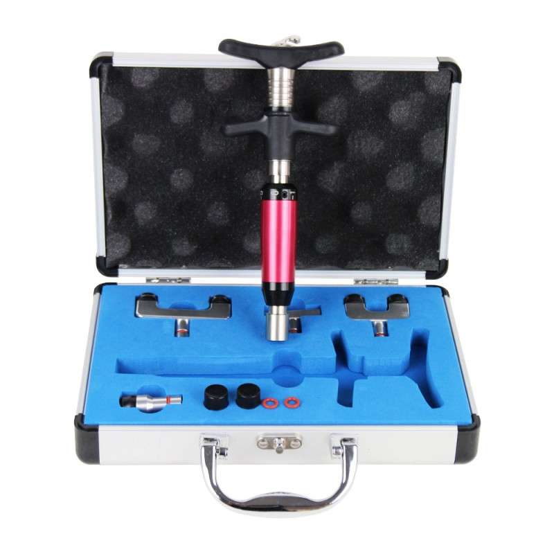 6 Level 300N 4 Metal Heads Massage Blue Chiropract Activator Massager Spine Adjusting Manual Chiropractor Tools 