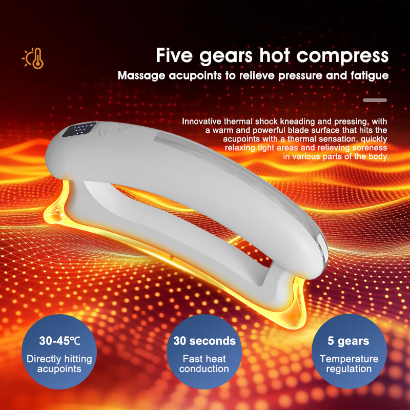 2400mah Electric NEMS Micro-Current Myofascia Release Massage Board As EMS Scraping Massager Device