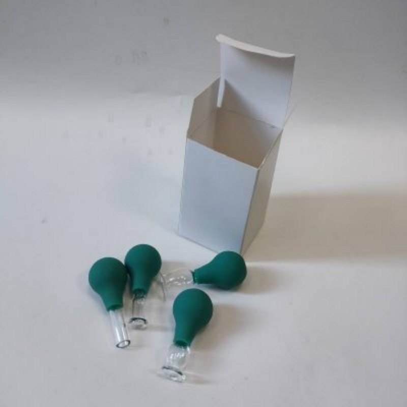 Energy Save Silicone+Glass Mini Face Lifting Cupping Cups Manufacturer  