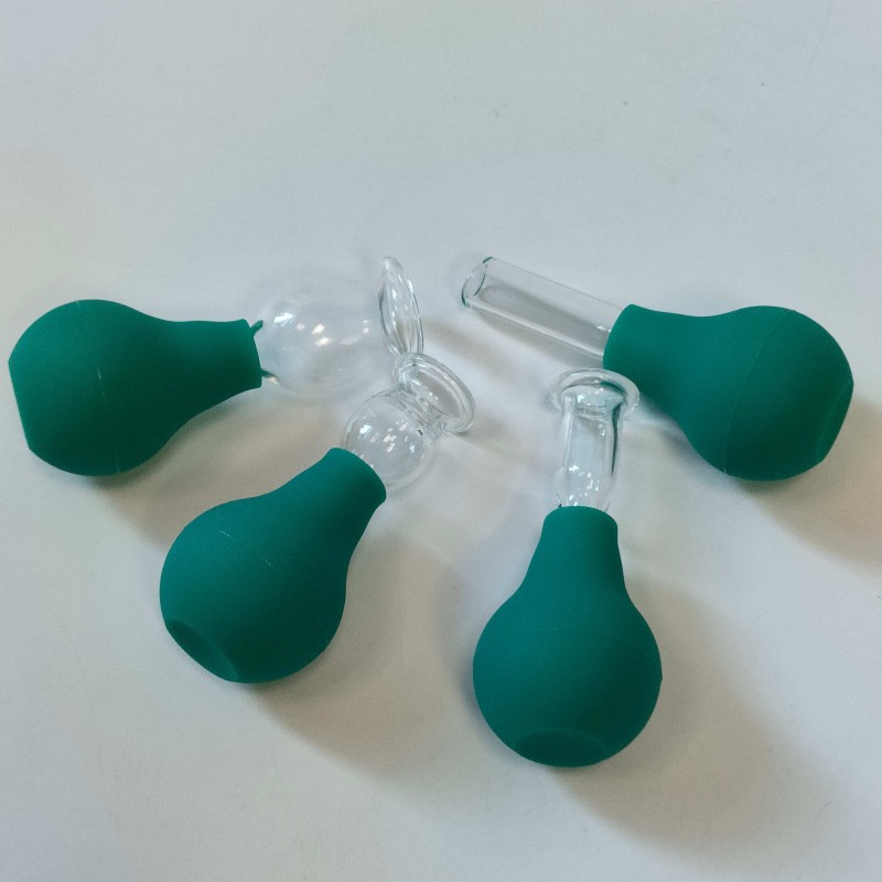 Energy Save Silicone+Glass Mini Face Lifting Cupping Cups Manufacturer  