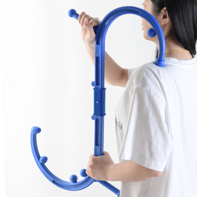 Shipping Save Detachable Cane Massager Home Use Self Treatment Trigger point Acupressure Point Massage tool