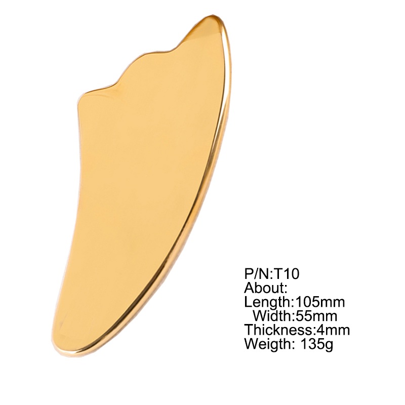Copper Guasha Scraping Massage Board for Blood Circulation Increase Scraper Massager