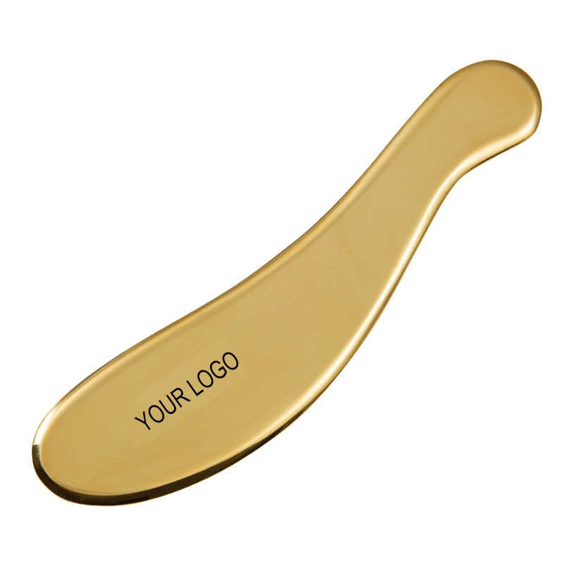 Pure Copper Gua Sha Massage Knife Fascia Release Scraping Massage Tools for Pain Relief 