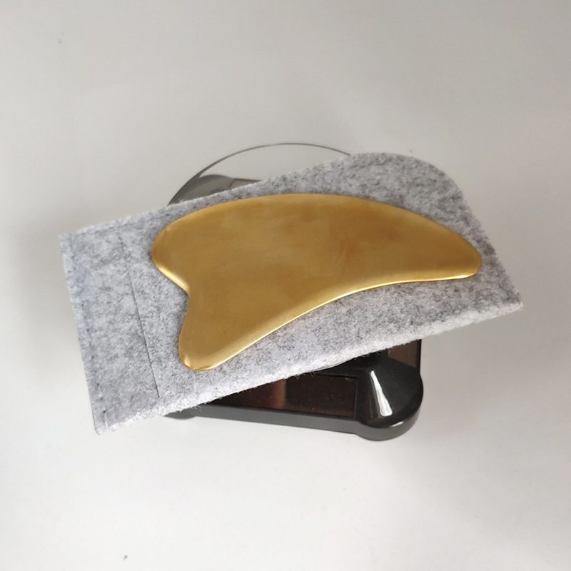 Meviber Copper Material Fascia Release Board as Scraping Guasha Massager