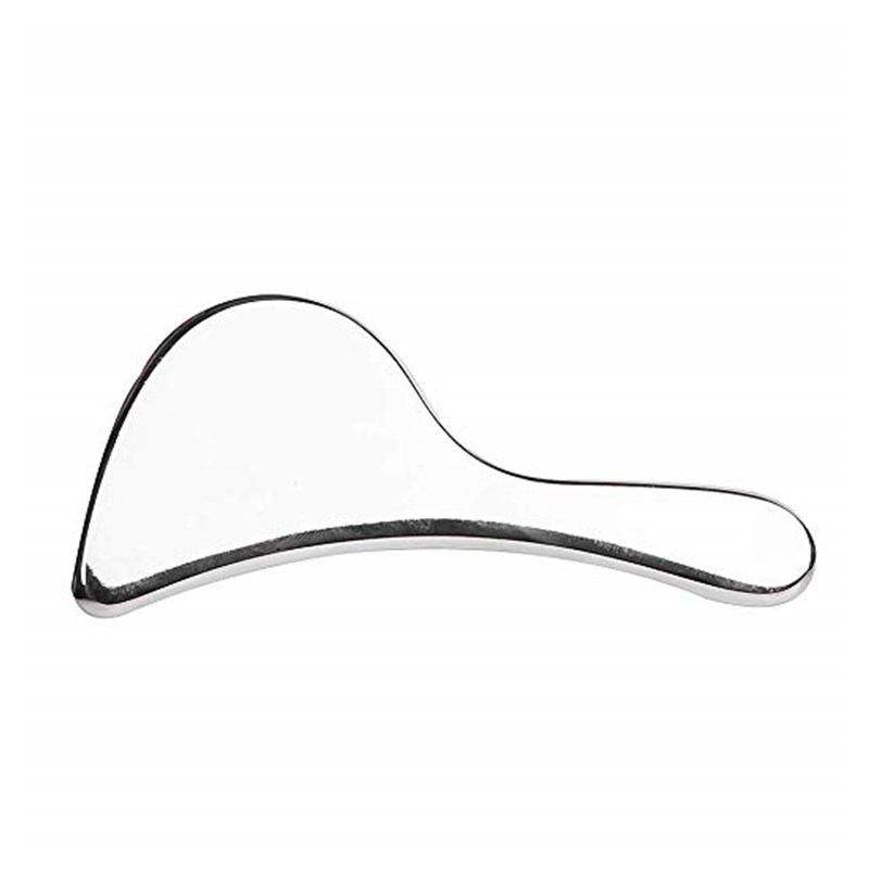 Knife Shape Steel Gua Sha Board for Face Lifting Body Meridians Massage