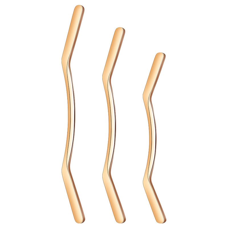 300mm Extra Long Fascia Release Massage Stick Brass Material Deep Muscle Massage Tool