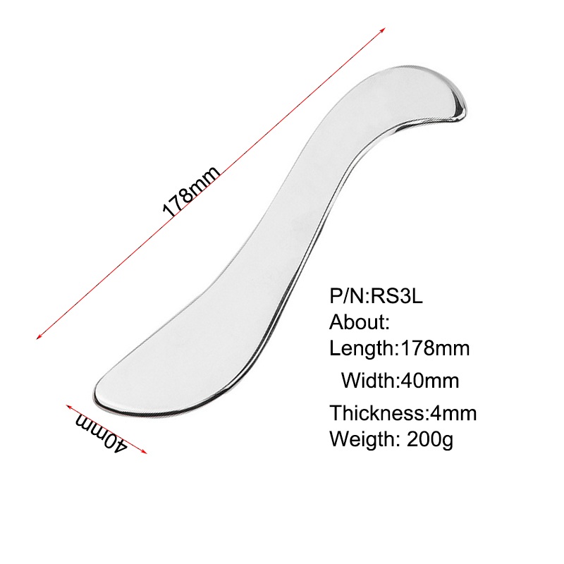 Assorted Styles Stainless Steel Guasha Spooning Massage Scraper Factory Supply 