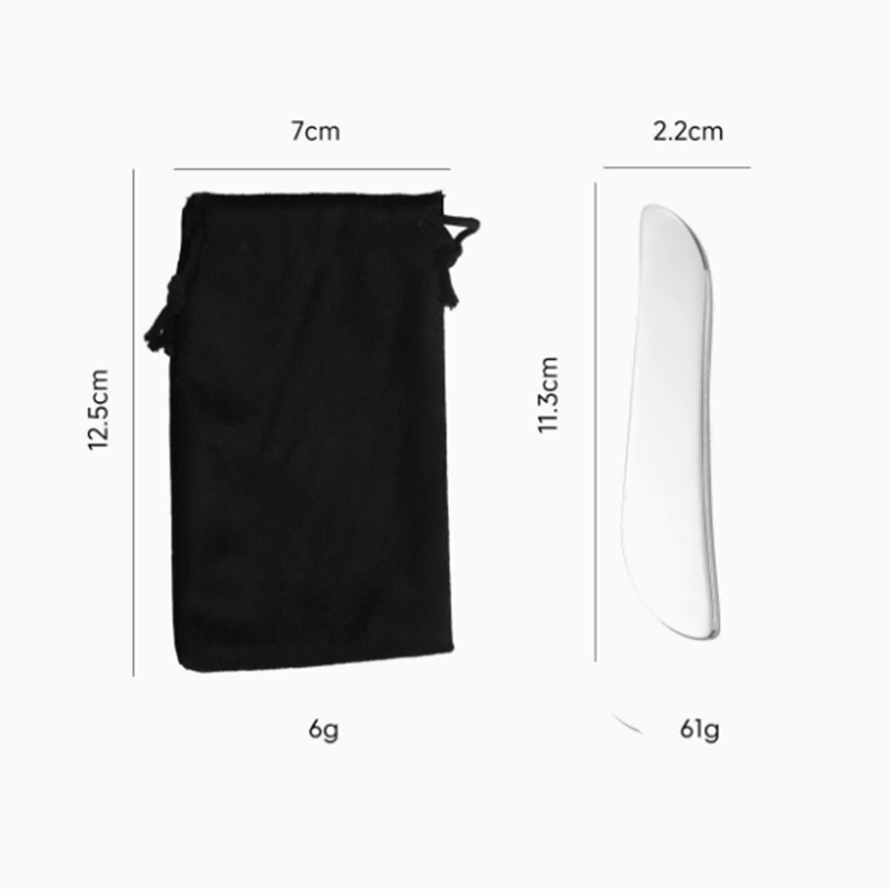 Mini Face and Eye Acupressure Scraping Massage Stick Gua Sha Massager