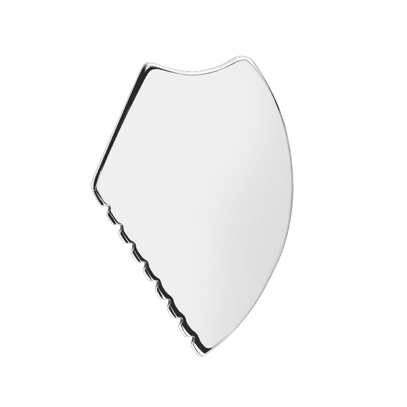 Various Stainless Steel Styles Facial Gua Sha Massage Tools Laser Logo Printing 