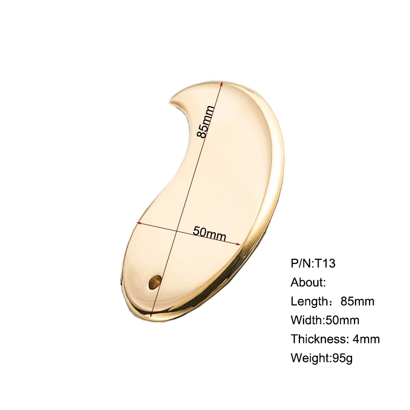 Copper Taiji Guasha Board for Cellulite Remove Meridian Unblock Massage
