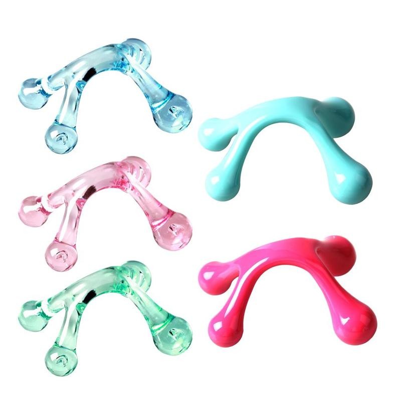 Hands Free or Handheld Plastic Acupoint Massage Tools for Daily Chronic Pain Relief Manual Self Massage