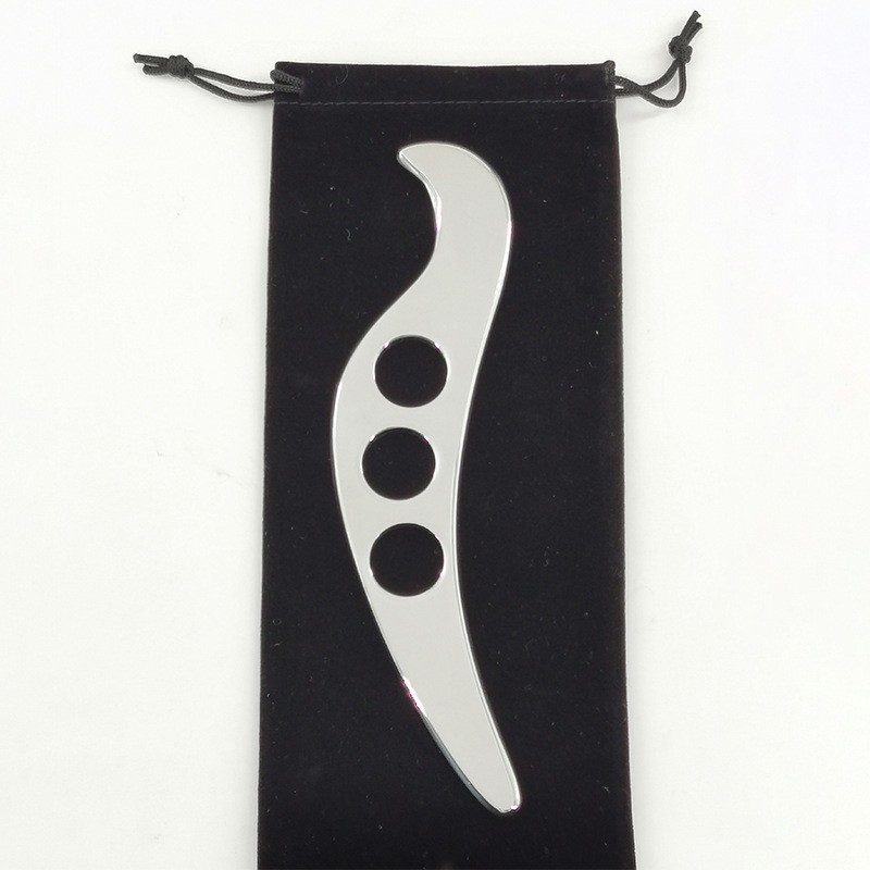 Bird Shape 304Steel Deep Muscle Fascia Release Massage Board as Acupressure Point Massager and Gua Sha Scraper