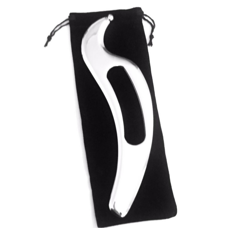 Bird Shape 304Steel Deep Muscle Fascia Release Massage Board as Acupressure Point Massager and Gua Sha Scraper