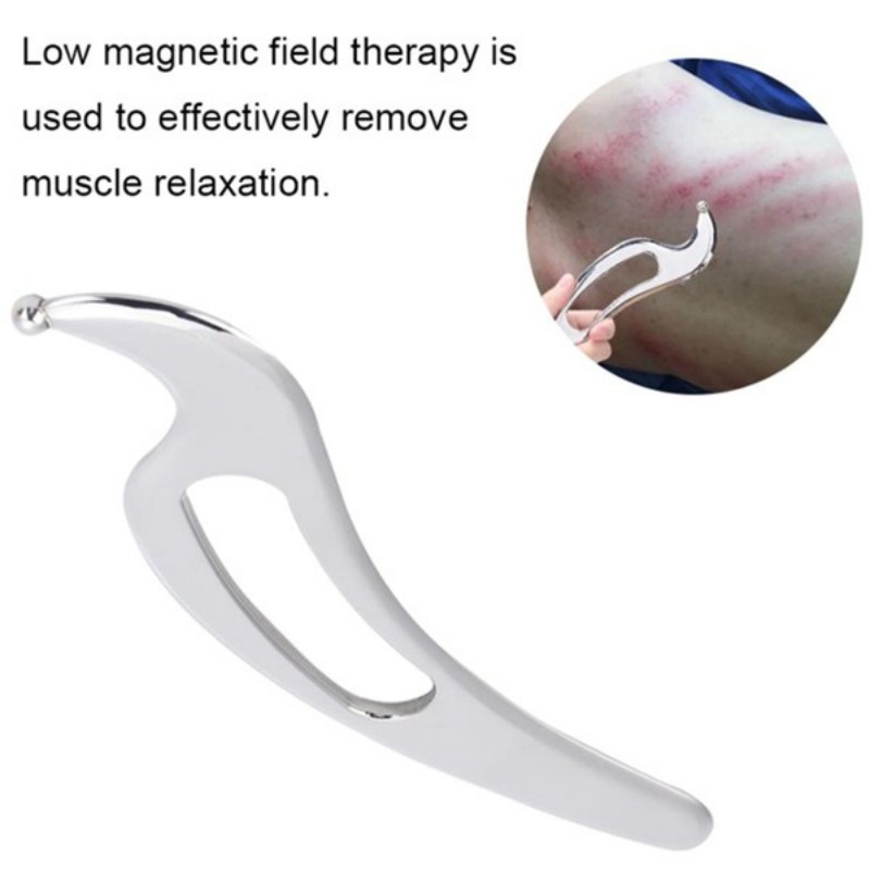 Bird Shape 304Steel Deep Muscle Fascia Release Massage Board as Acupressure Point Massager and Gua Sha Scraper