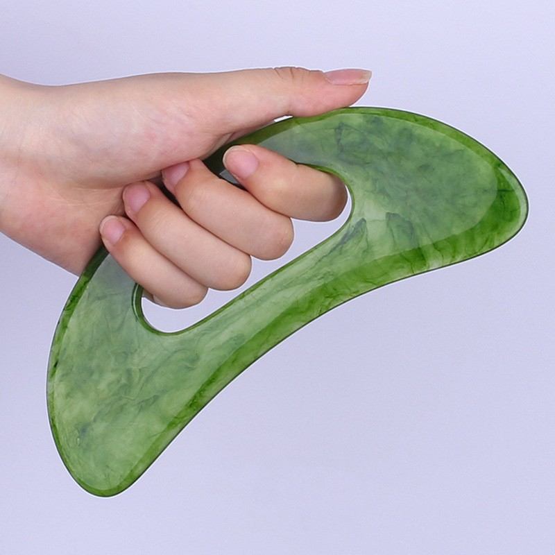 Factory Directly Sell Plastic Guasha Scraping Massage Board for Cellulite Massage Toxic Compel Meridian Massage 
