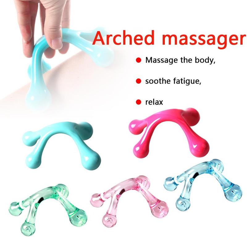 Hands Free or Handheld Plastic Acupoint Massage Tools for Daily Chronic Pain Relief Manual Self Massage