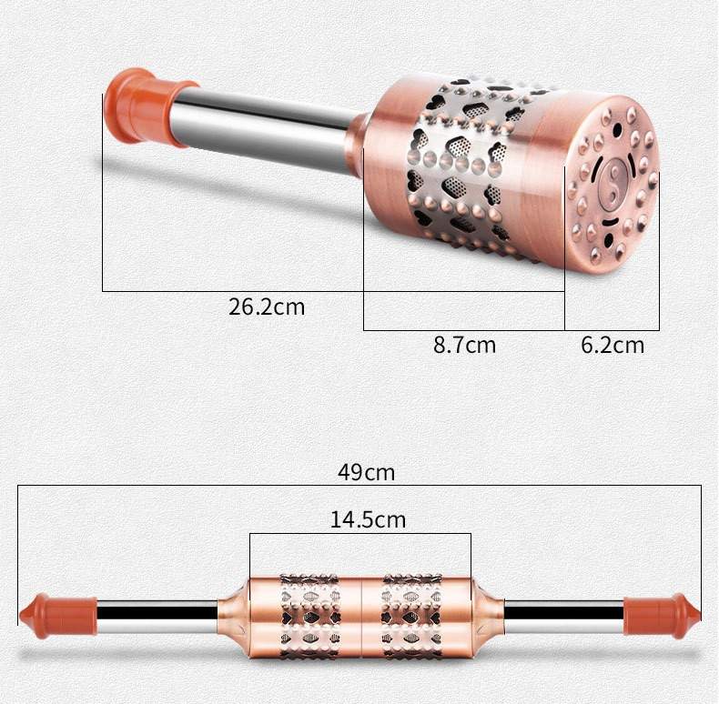 Portable Moxibustion Massage Stick Warm Therapy Pain Relief Blood Qi Circulation Increase Moxa Roller Massager