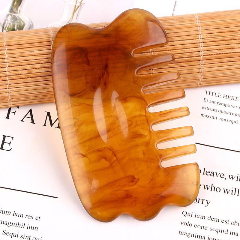 Massage Tools One Stop Purchase Plastic Comb Massager for Headache Relief Scalp Massage and Gua Sha Massage 