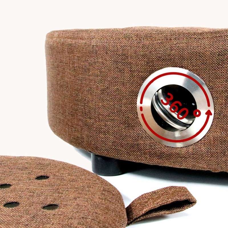 40cm Seat Moxibustion Therapy Device with Temperature Adjustable Smokeless Cover Moxibust Pad