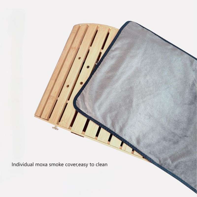 Multi-function Wooden Moxibustion Box as Back Stretcher Massage Device 