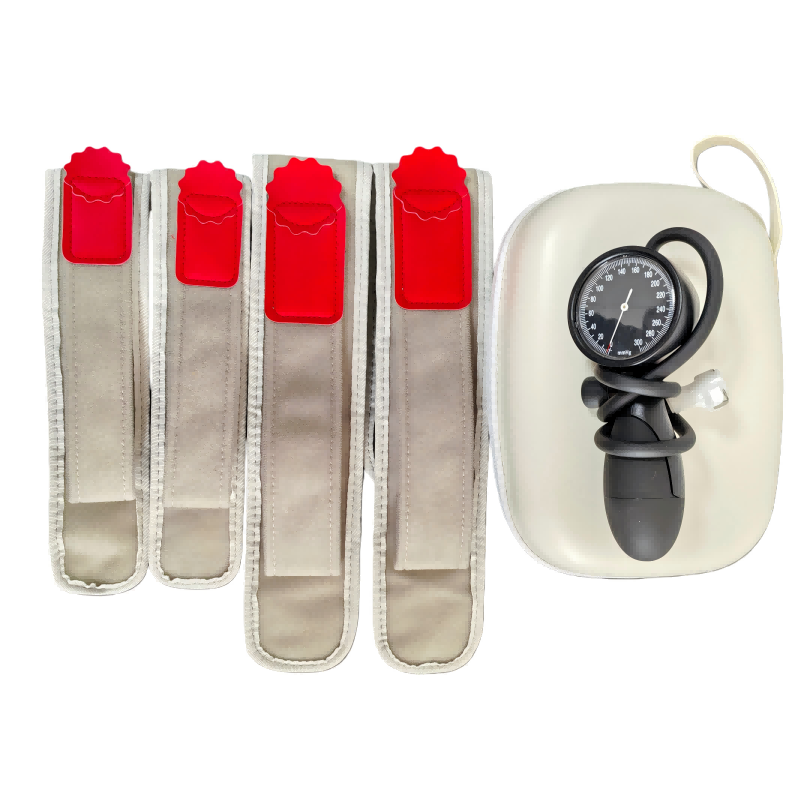 Upgrade Pump and  Occlusion Training Cuffs BFR Exercise Band for Leg and Arm Workouts Rehabilitation Blood Flow Restriction