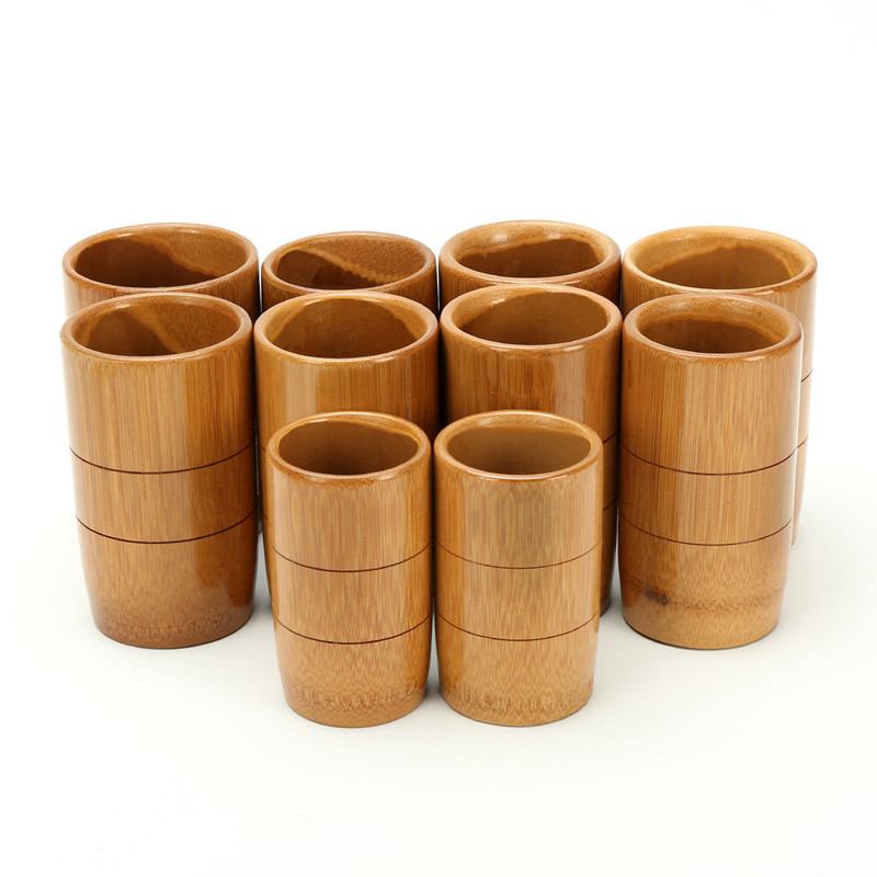 Nature Bamboo Wooden Cupping Cups In Different Size Hot TCM Fire Cupping Therapy Cups
