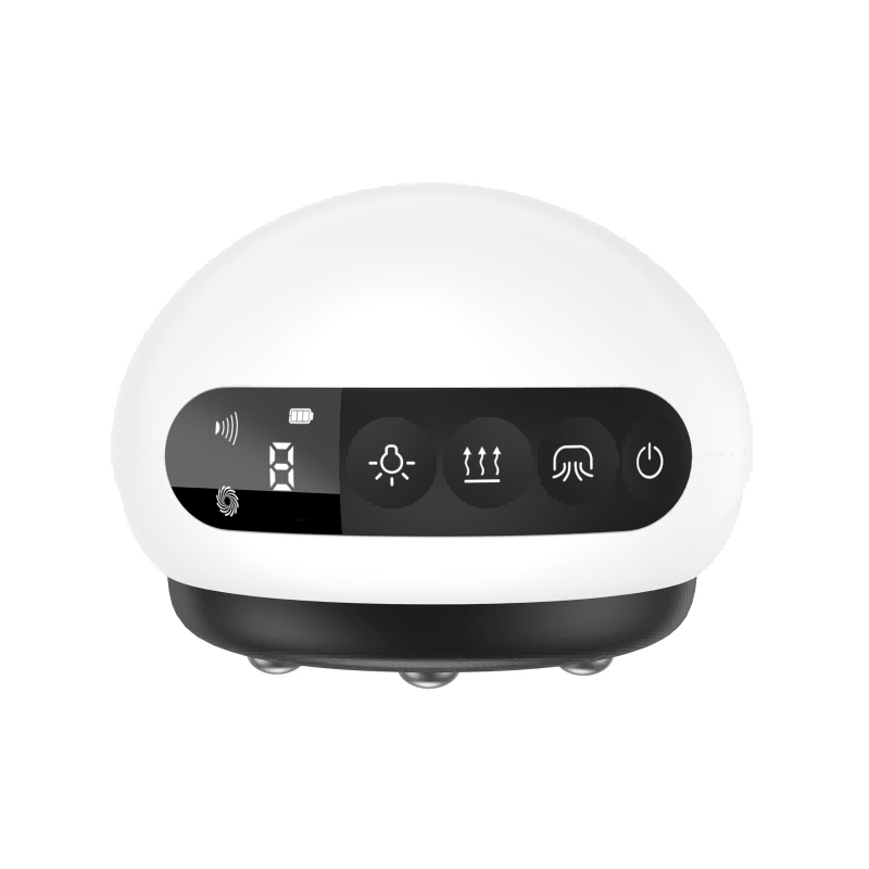 Electric Hot Therapy Smart Scraping Suction Cupping Device for Pain Relief Cellulite Remove Lymphatic Drainage Massage