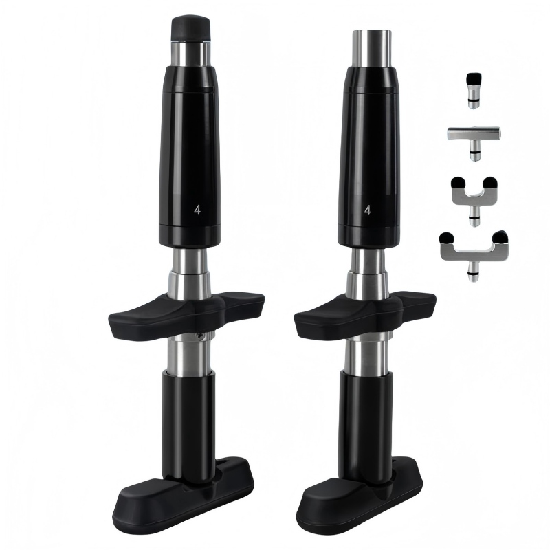 4 Level 400N 4 Aluminum Heads Black Chiropractic Activator Massager Spine Adjusting Manual Chiropractor Equipment