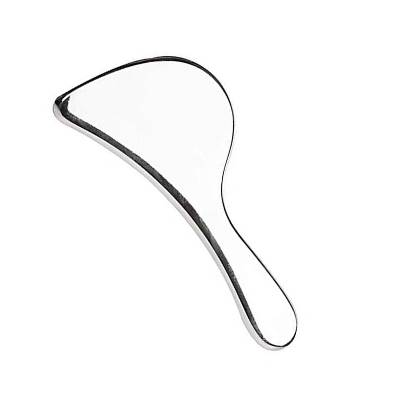 Knife Shape Steel Gua Sha Board for Face Lifting Body Meridians Massage