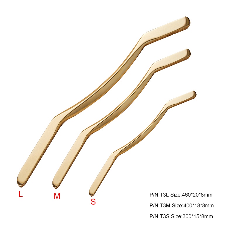 460mm Extra Long Fascia Release Massage Stick Brass Material Deep Muscle Massage Tool