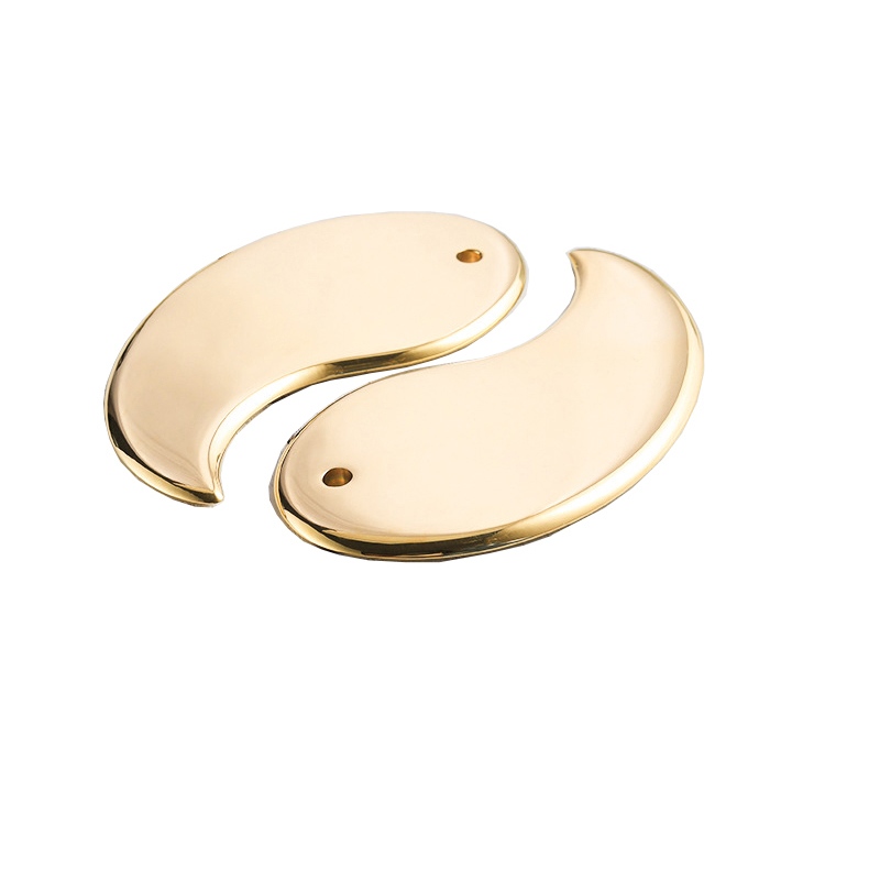 Copper Taiji Guasha Board for Cellulite Remove Meridian Unblock Massage