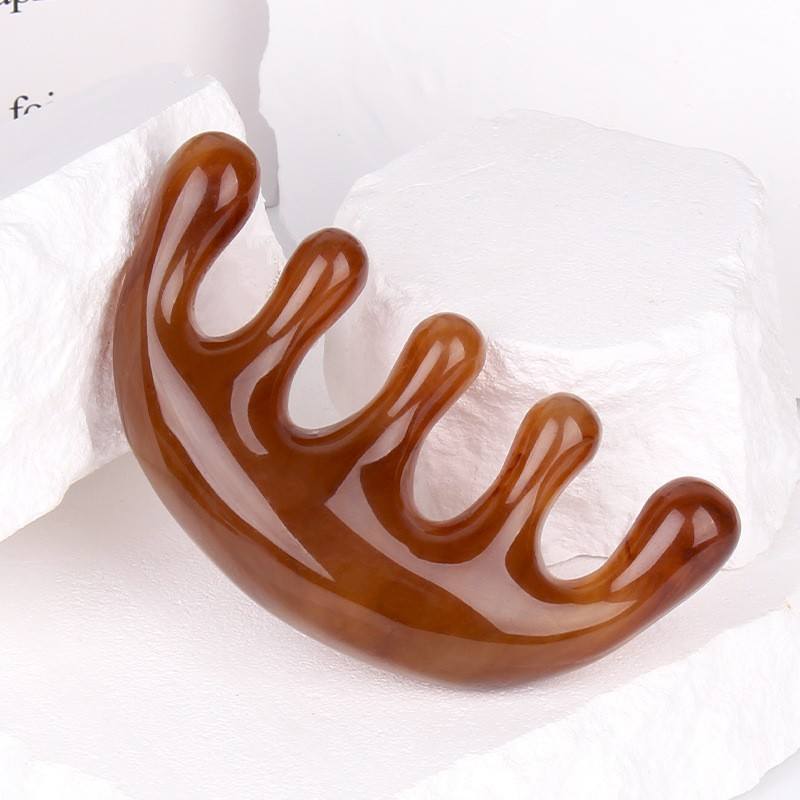 Massage Tools One Stop Purchase Plastic Comb Massager for Headache Relief Scalp Massage and Gua Sha Massage